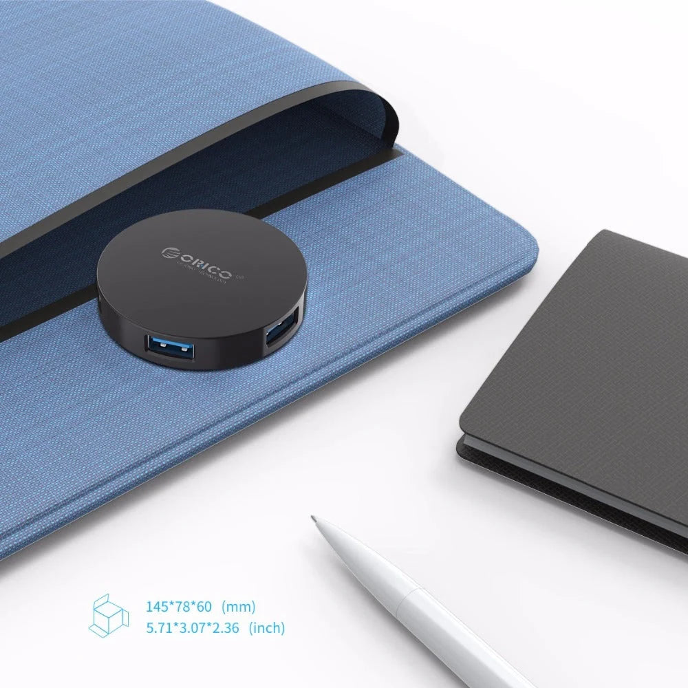 ORICO HA4U-U3 USB3.0 splitter with four ports and offline charging