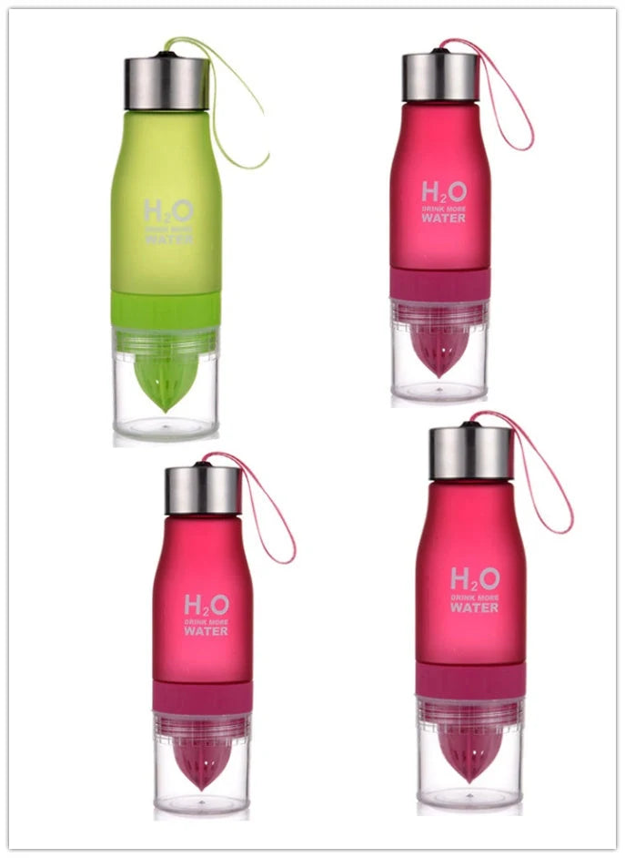 Frosted Plastic Lemon Cup in various colours, BPA-free, 650ml capacity