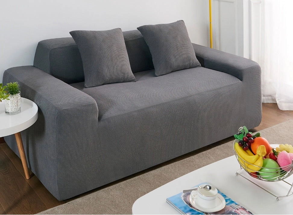 Waterproof polar fleece sofa slipcover in various colours and sizes