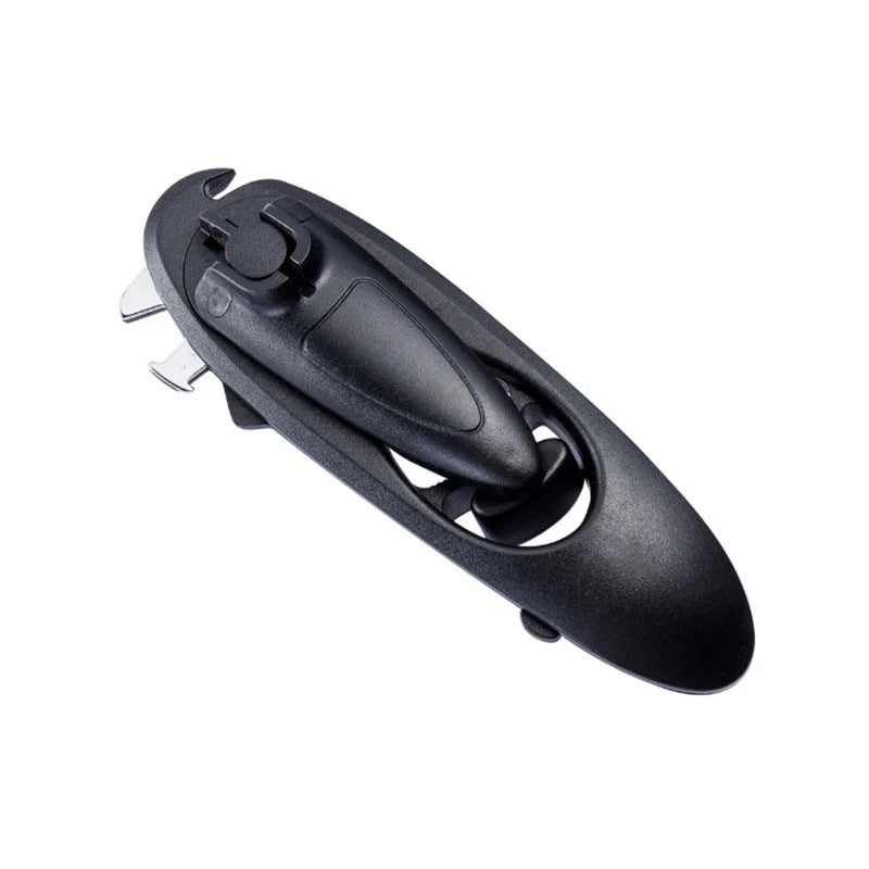 Eight in One Multifunctional Can Opener in black and navy blue, compact and durable