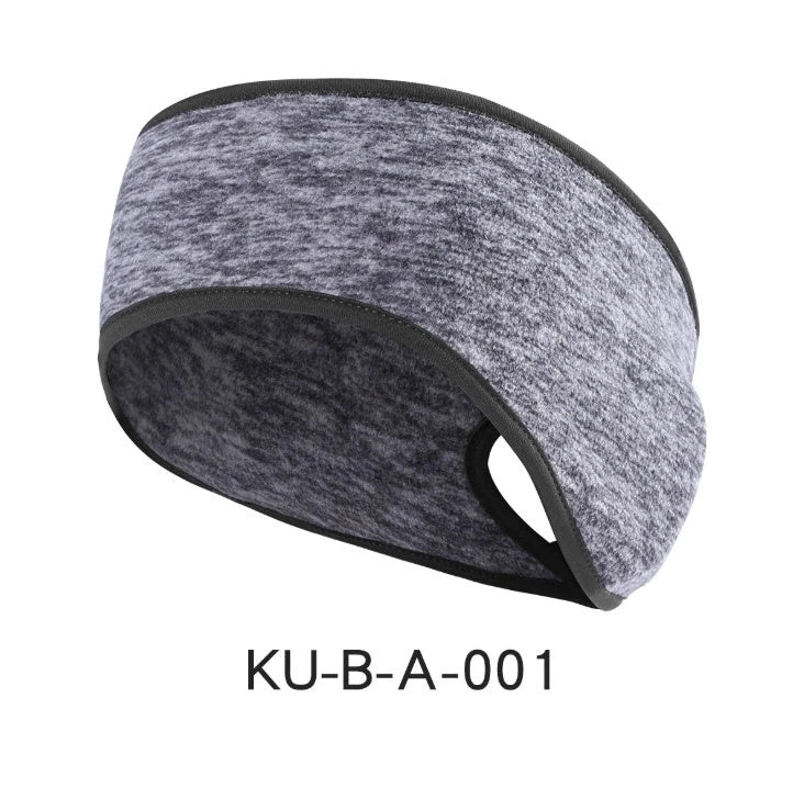 Warm and windproof ear muffs with soft, breathable design for cold weather running and outdoor activities