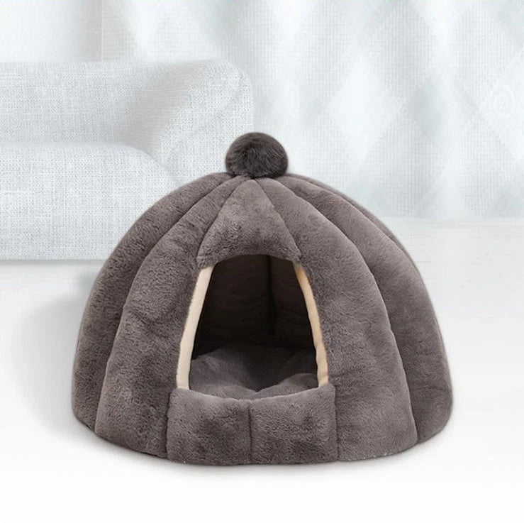 Pumpkin bag cat litter kennel in various colors, foldable and washable design