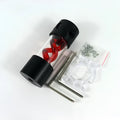 T-virus style water cooling reservoir tank in red colour with 155mm length