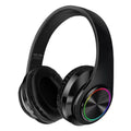 Bluetooth wireless gaming headset in black, white, red, or black-red colours with head-mounted design