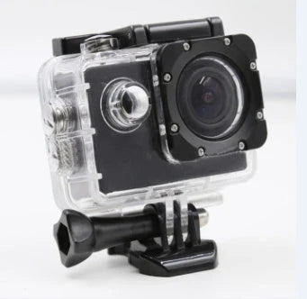 4K Waterproof Sport Camera with 30m depth resistance and 170 wide-angle lens