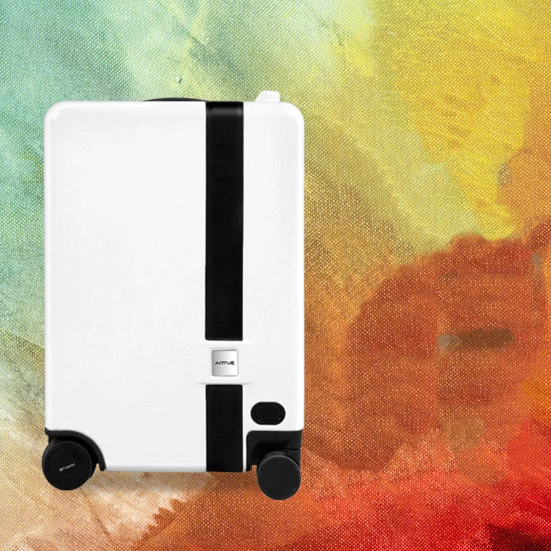 Intelligent electric luggage with automatic follow technology in various colours
