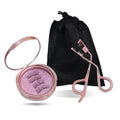 Magnetic eyelash applicator tool with clip for easy and precise application of false lashes