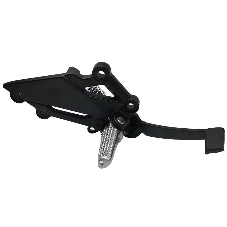 Motorcycle brake pedal shift lever bracket for Ninja A and B models in black finish
