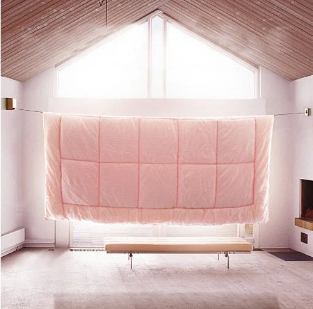 4.2m retractable stainless steel clothesline for indoor and outdoor drying