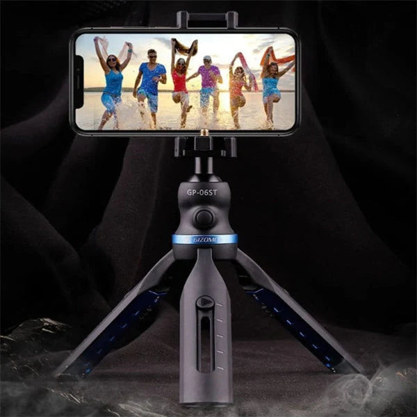 Desktop tripod for mobile phones and Apple devices, black
