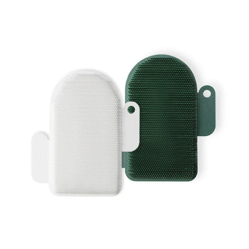 Cactus design double-sided fruit and vegetable cleaning brush