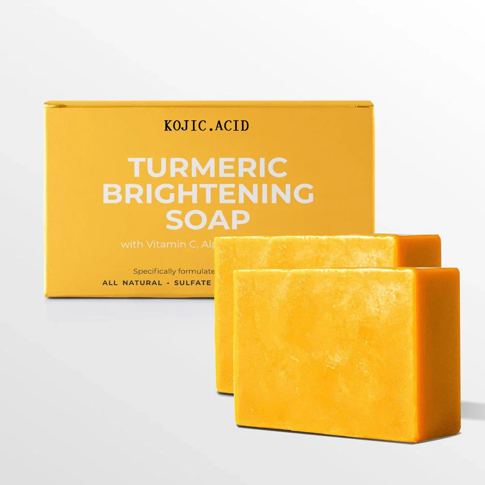 Turmeric Kojic Acid Soap Bar for skin brightening and moisturising