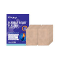 Pack of 14 foot soothing patches containing horse chestnut, chilli oil, and eucalyptus oil