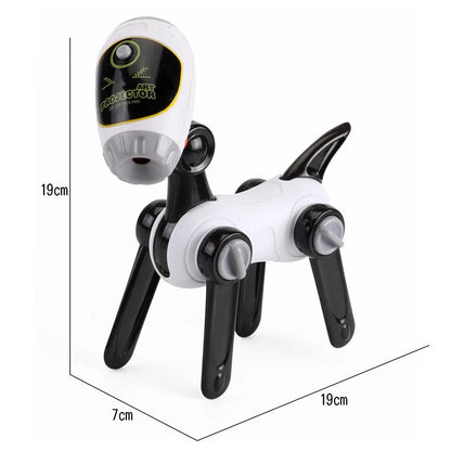 Smart projection painting toy for kids, environmentally friendly plastic, compact size