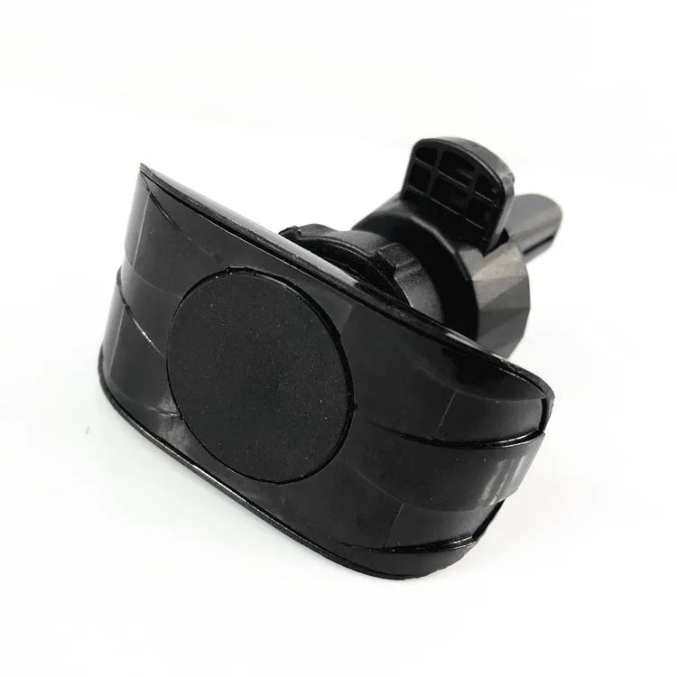 Glory black magnetic car phone holder attached to a car air vent