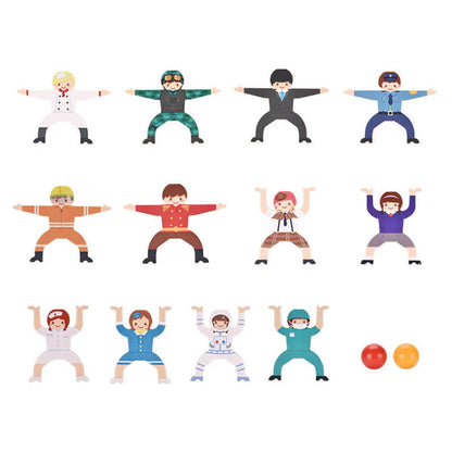 Stacked high block toys for children, made from durable ABS plastic