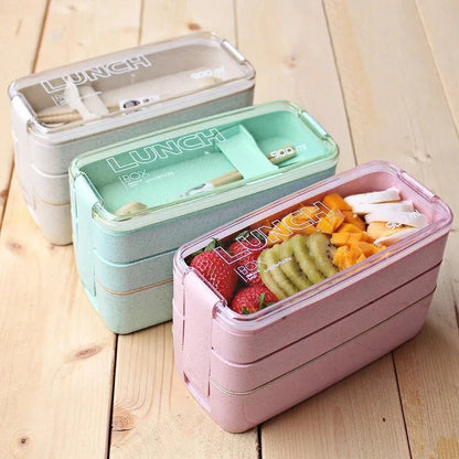 Versatile Kiwi Lunchbox with Microwave Heating - Premium Eco-Friendly Design in Vibrant Colours