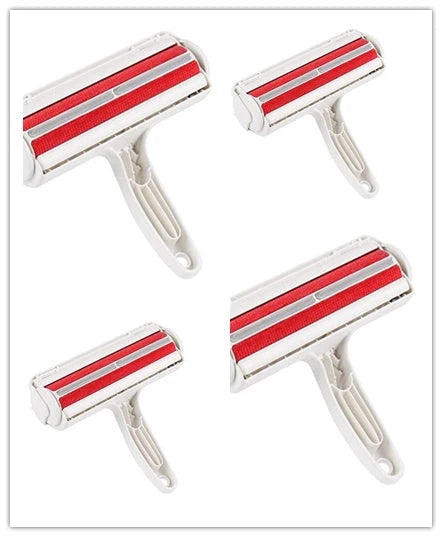 Durable ABS pet hair remover tool with 2-way design for efficient cleaning