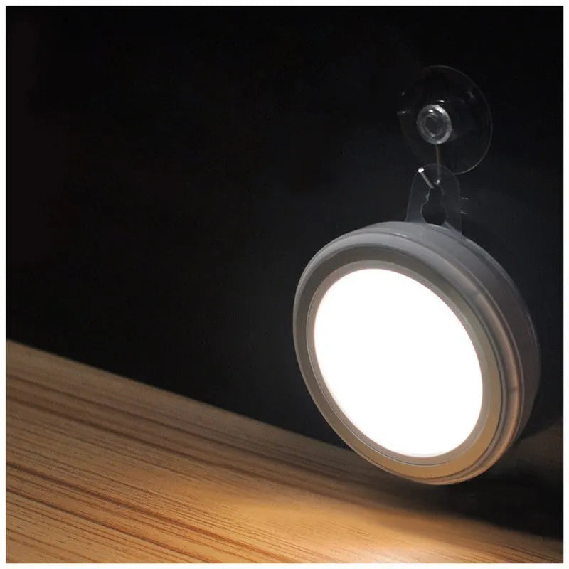 Smart motion sensor LED light unit with circular 80mm diameter design