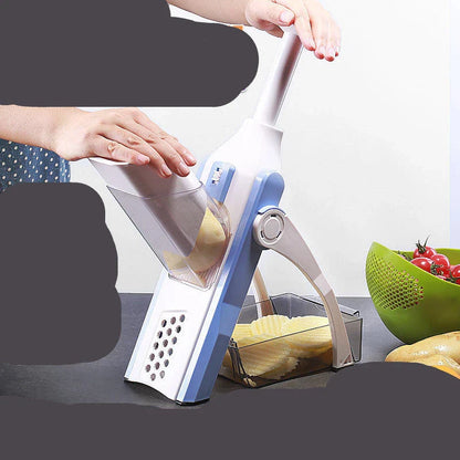 Premium multifunctional vegetable slicer and chopper with stainless steel blades and BPA-free construction for effortless meal prep