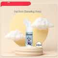 Pet foot cleaning foam 150ml with brush for dogs and cats paw cleaning