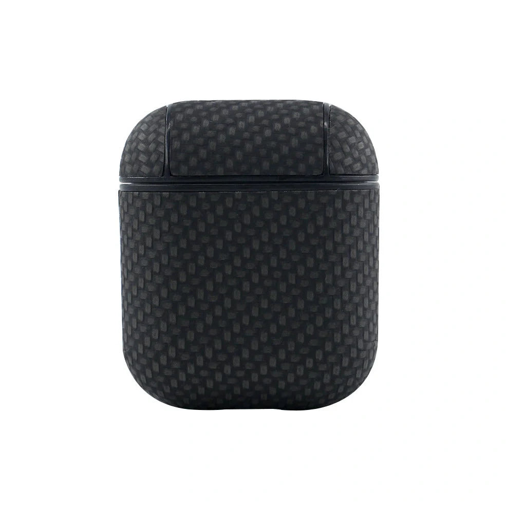 AirPods protective case showing black colour option with delicate texture surface and precise 13.5cm dimensions