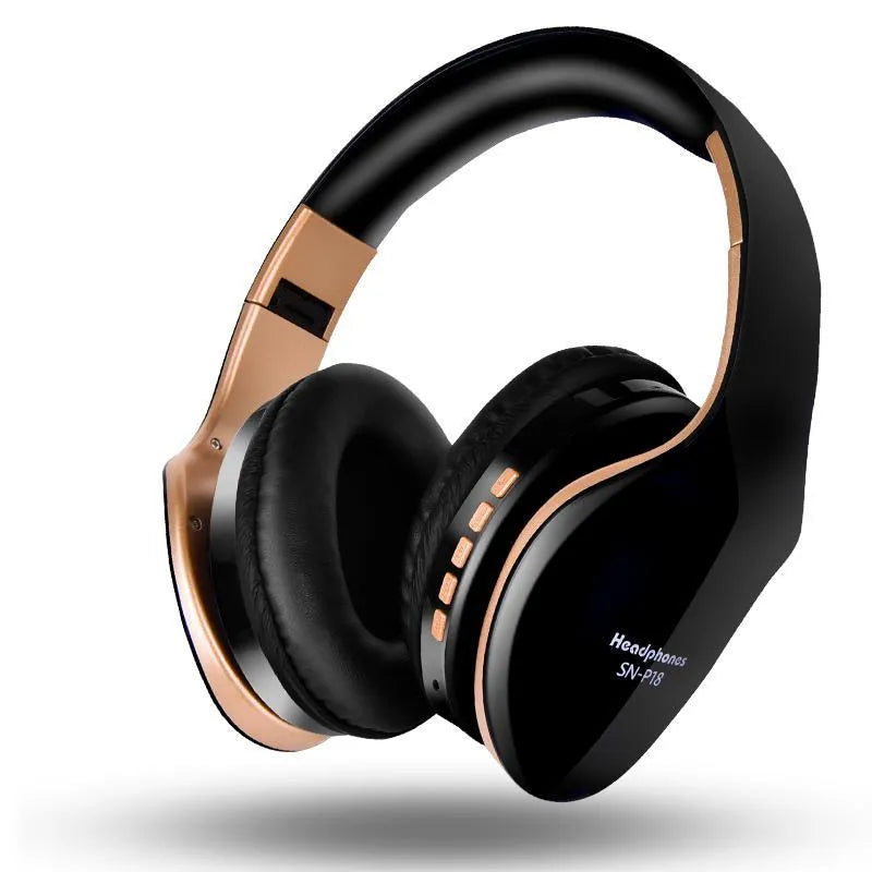 HobbyLane Bluetooth wireless headset in black, red, or white colour with over-ear design