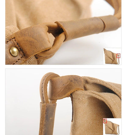 Crossbody retro art cloth bag with adjustable strap in various colours