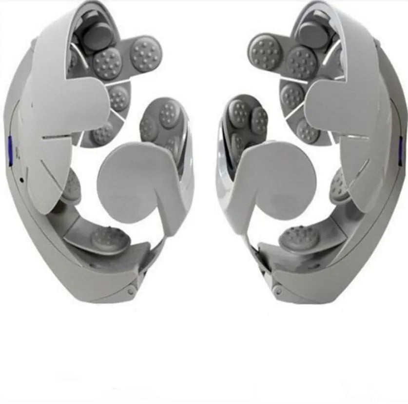 Multifunctional electric head massager with vibration massage and adjustable intensity for home relaxation