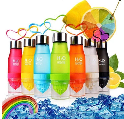 Frosted Plastic Lemon Cup in various colours, BPA-free, 650ml capacity