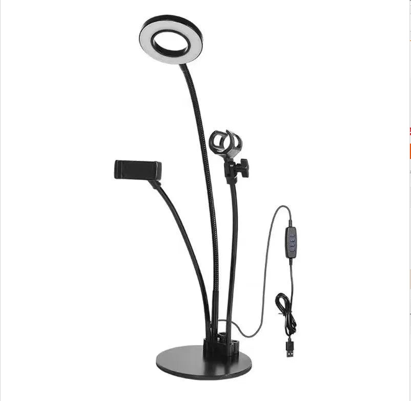 Ring macro flash in Triad colour for general purpose phone photography with anchor stand