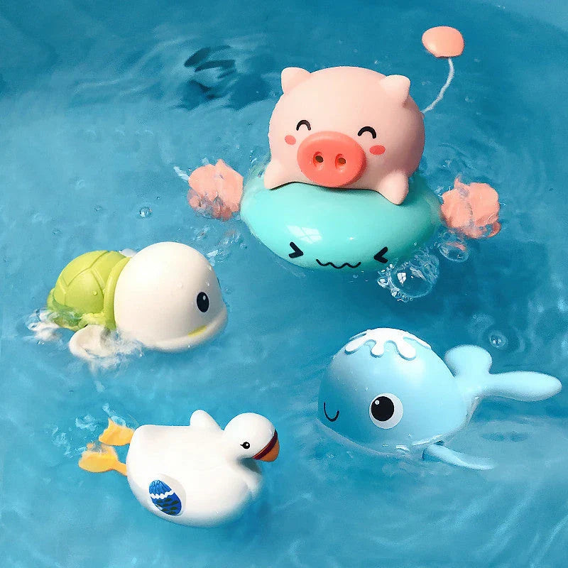 Cool Tour Pig ABS plastic baby water toy for safe and fun play