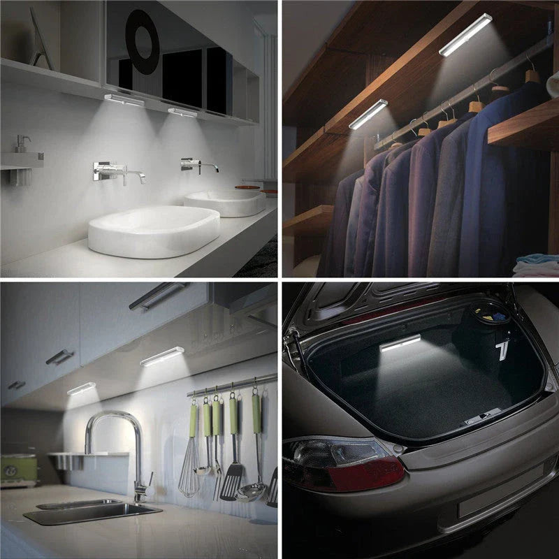 LED Cabinet Body Induction Lamp with motion sensor for automatic lighting