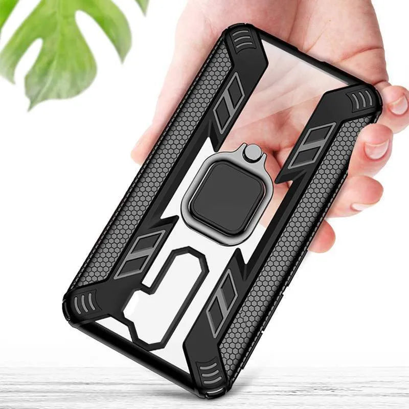 Shockproof TPU phone case for Huawei, slim fit, available in Black, Blue, Red