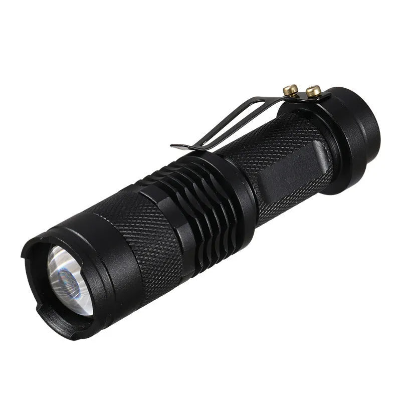 5W UV flashlight with purple light and aluminium alloy body for fluorescence detection