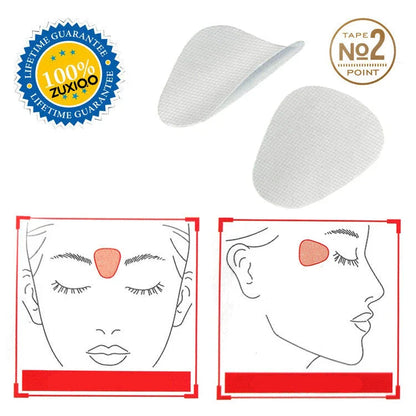 Women's facial anti-wrinkle pads for sagging skin care and wrinkle reduction