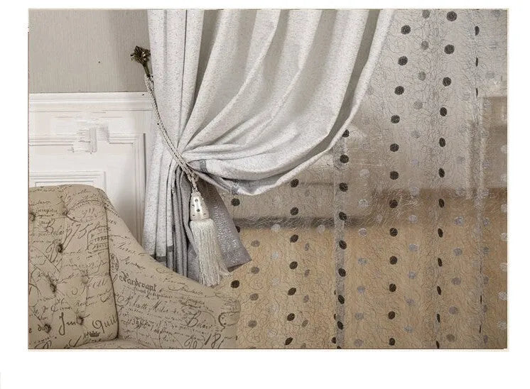 Single panel blackout curtain showing choice of hook and ring hanging styles on a white background.
