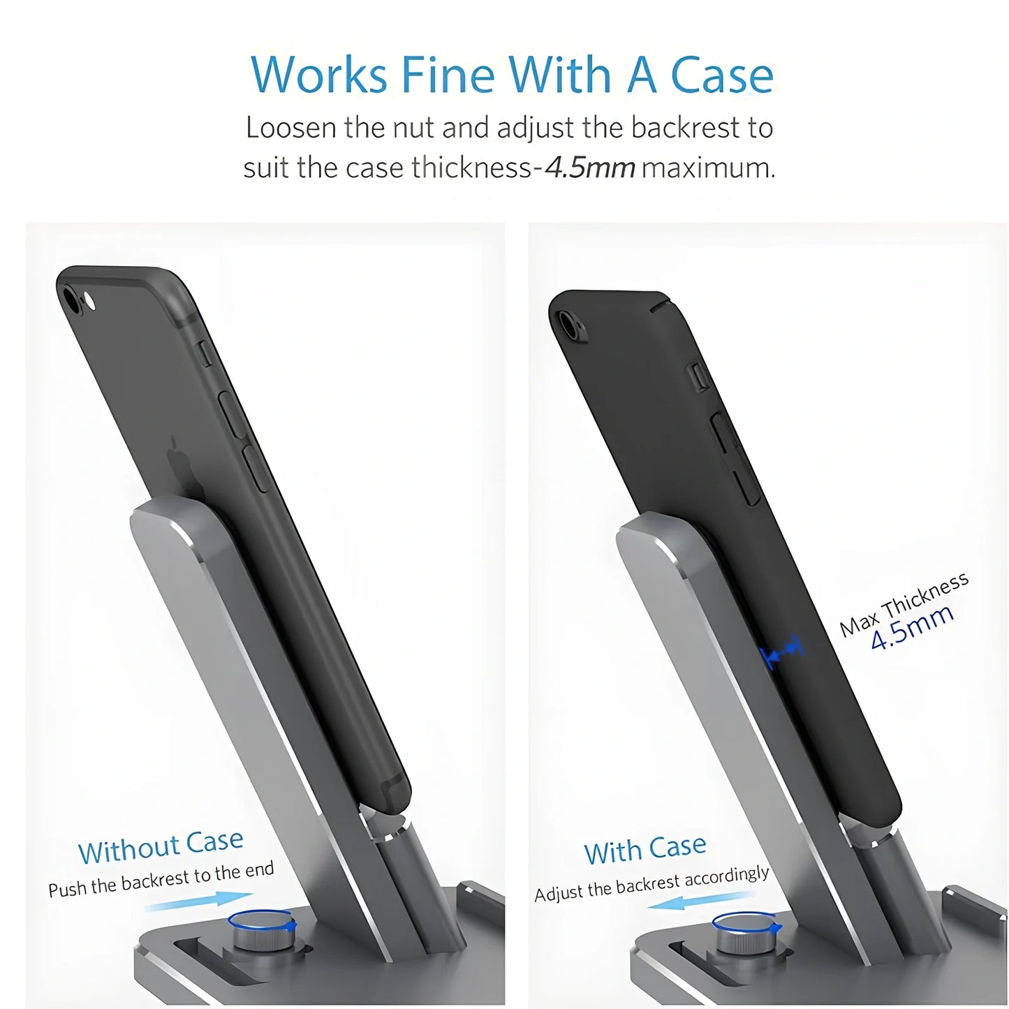 4-in-1 AirPods charging dock with wireless charging pad, Apple Watch charger, and USB port