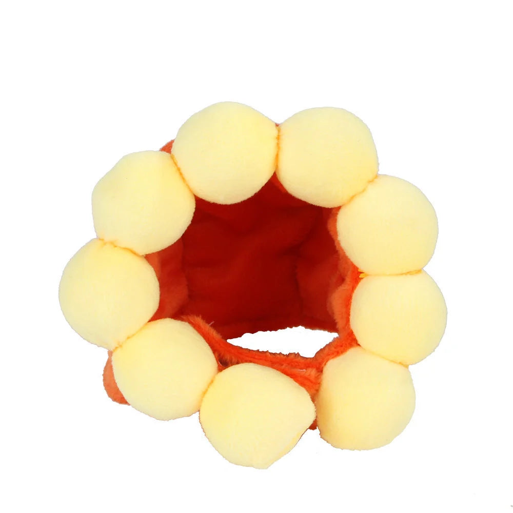 Cartoon-style cloth hat for cats in various designs, perfect for warmth and style