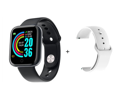 Smart Men's Waterproof Sports Watch with detachable wristband for USB charging and fitness tracking features