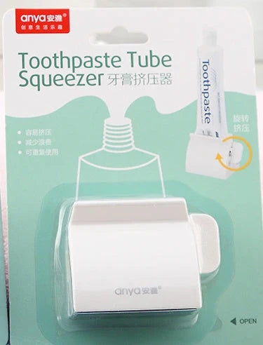 Toothpaste Squeezer Plastic Toiletries with rotating rod jaw for efficient use