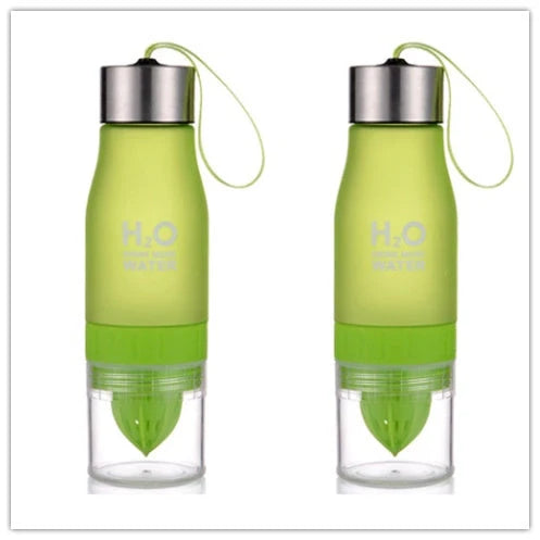 Frosted Plastic Lemon Cup in various colours, BPA-free, 650ml capacity