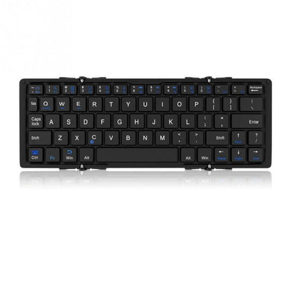 Intelligent Pocket Folding Keyboard Travel Edition in black and white