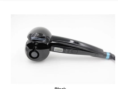 Ceramic pear flower perm styler with adjustable settings for custom curls