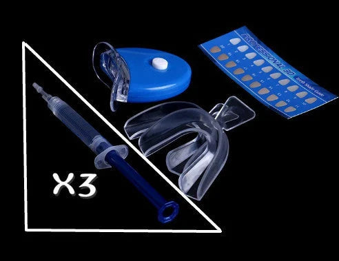 Bright Teeth Whitening Kit with cold light technology for at-home use