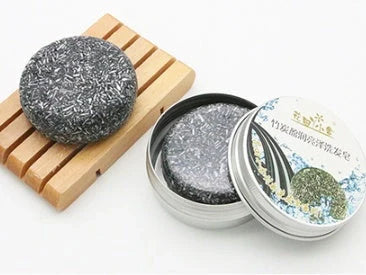 Natural Plant Shampoo Bar with essential oils for nourishing hair care