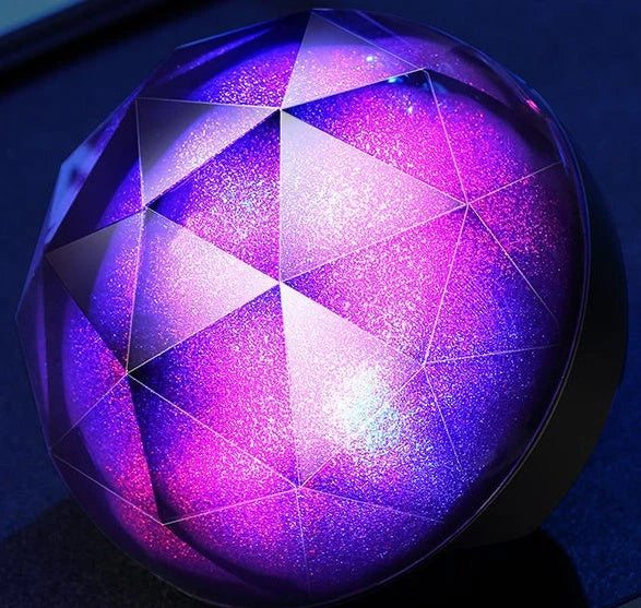 LED seven-colour Bluetooth speaker magic ball with vibrant light display