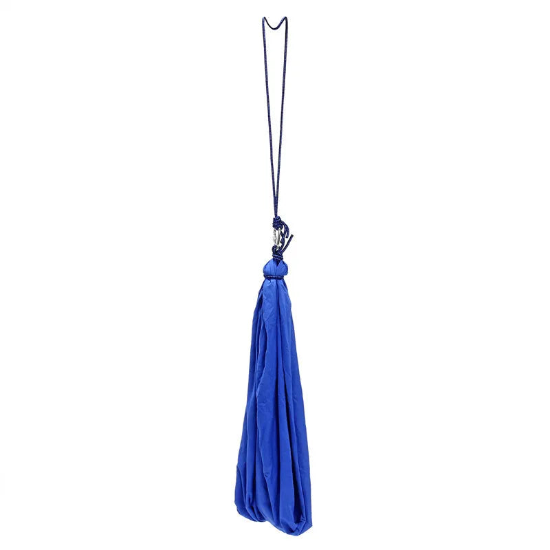Kids elastic swing hammock in nylon, 100x280cm, with steel lock for indoor outdoor sensory therapy