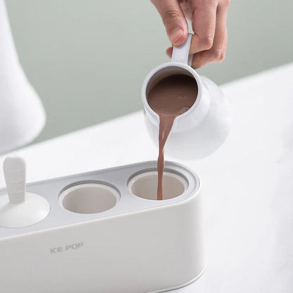 Household popsicle making box ice cream mould in various colours