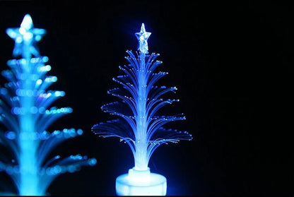 Colourful LED fiber optic night light for Christmas tree and home decoration